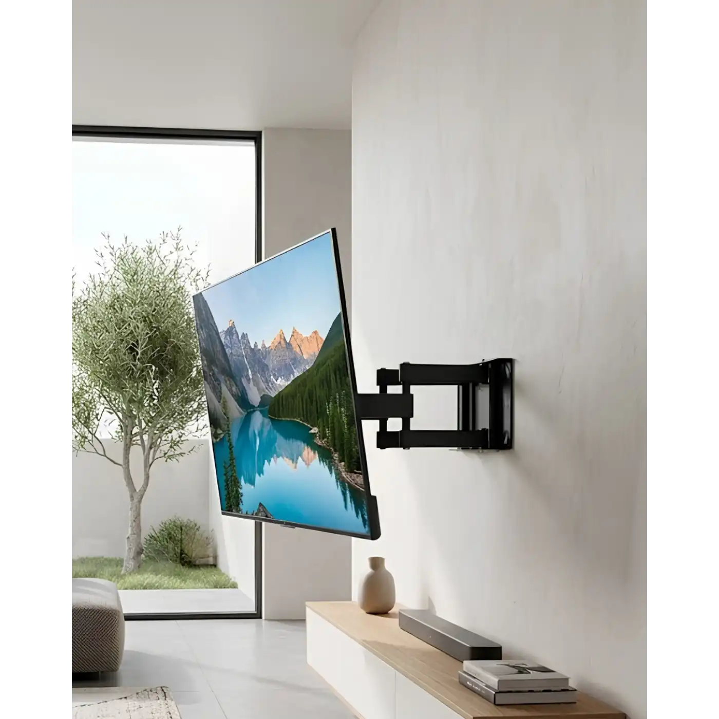 Duvara Monte Hareketli TV Atı LED LCD ve Smart TV Uyumlu