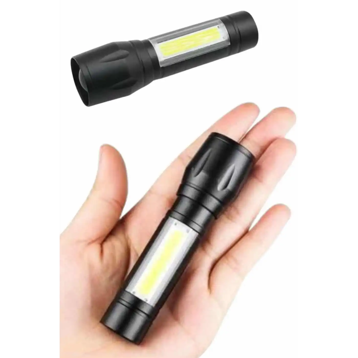 EL Feneri Uzun Menzilli Usb Şarj Edilebilir Kamp Lambası