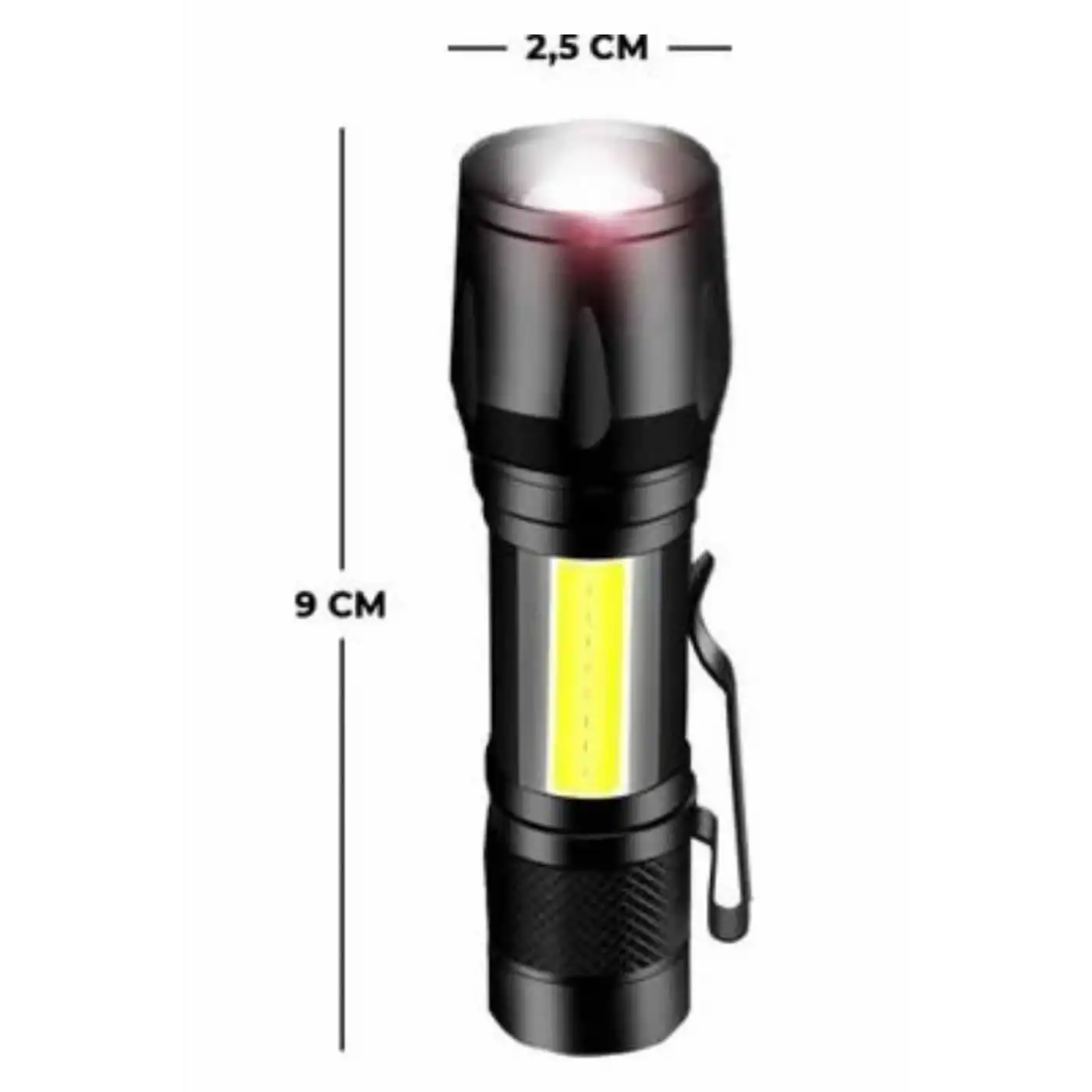 EL Feneri Uzun Menzilli Usb Şarj Edilebilir Kamp Lambası