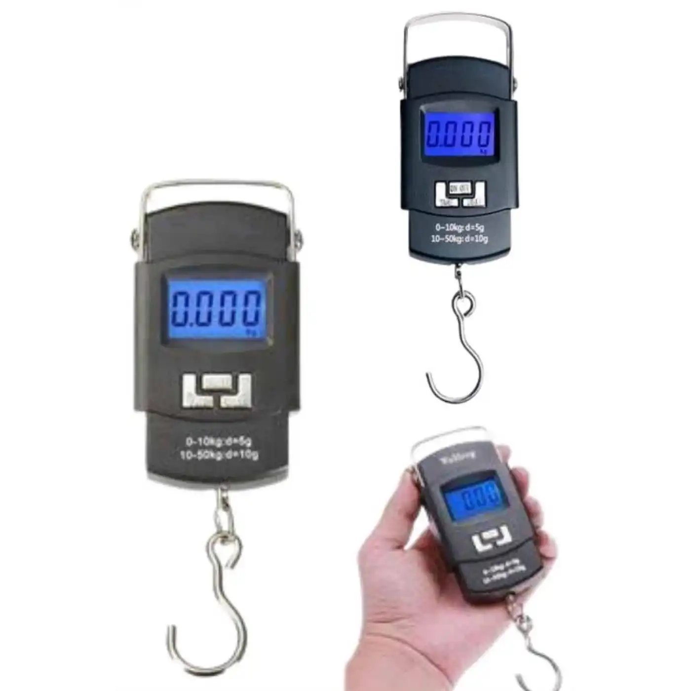 El Kantarı Dijital El Terazisi 50 Kg Kapasiteli LCD Ekranlı
