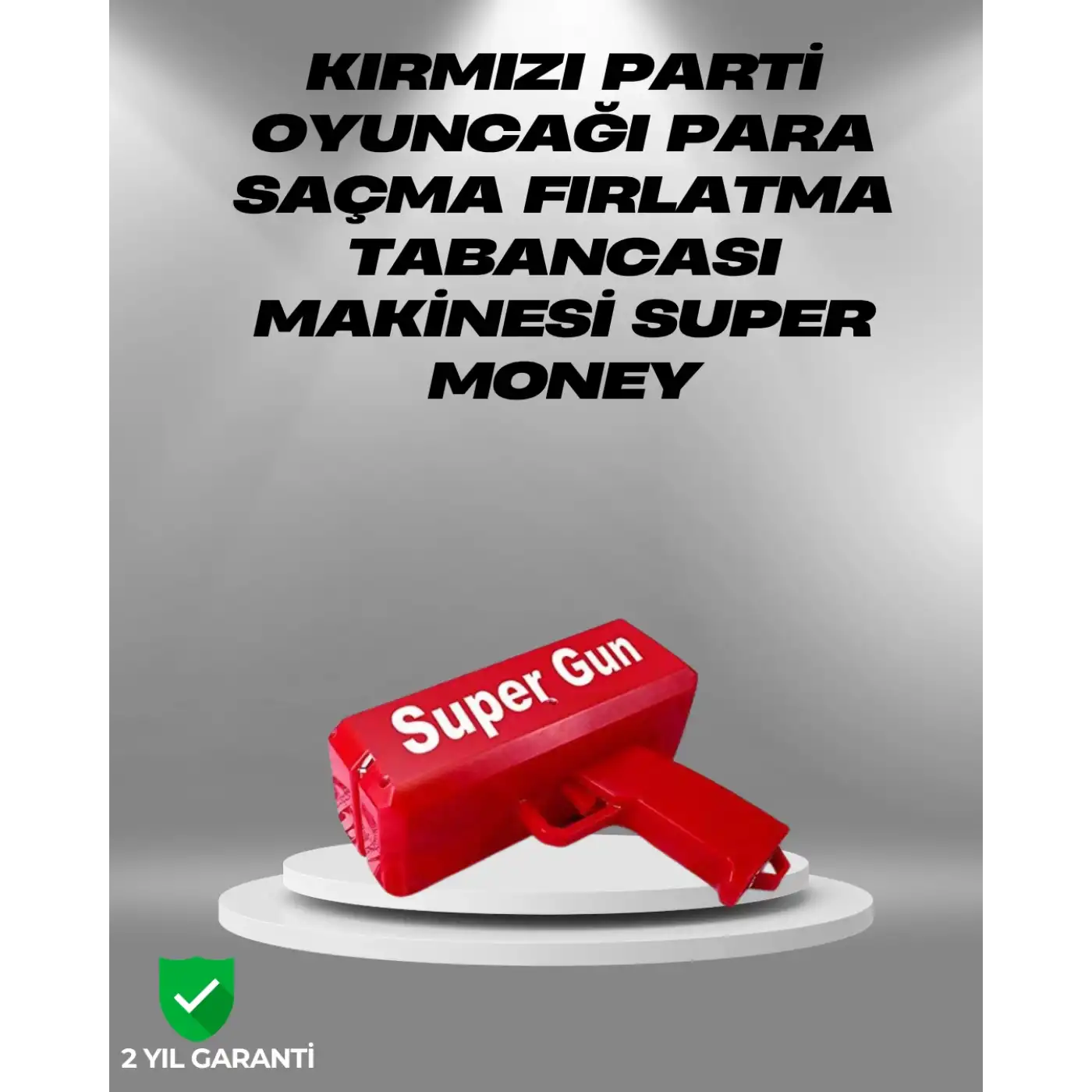 Elektrikli Money Gun Oyuncak Parti Tabancası