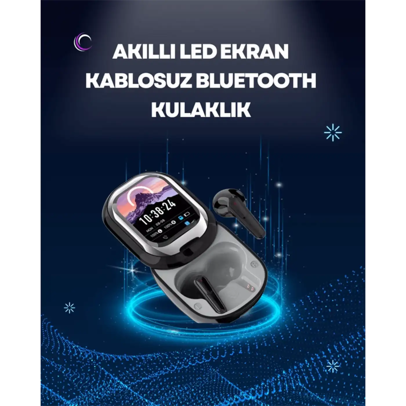 ENC Destekli Bluetooth 5.4 Kulaklık – EQ Ayarlı, Akıllı Kutulu