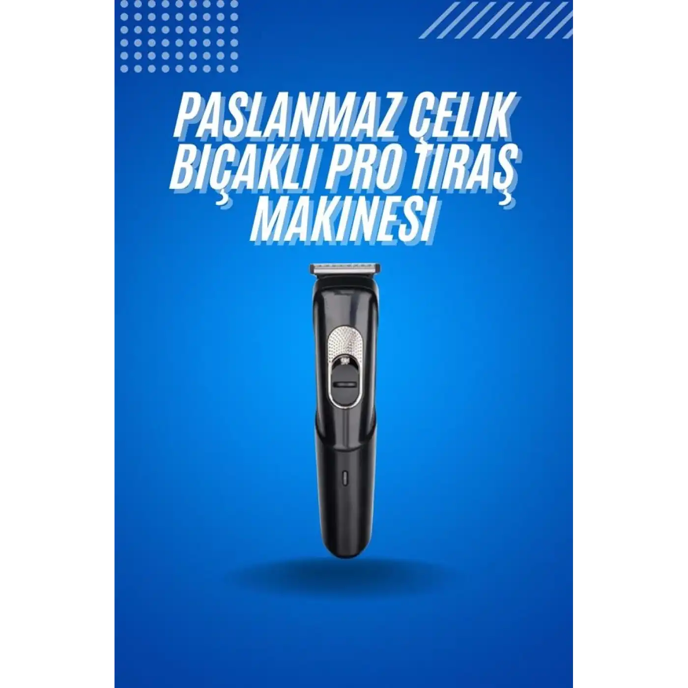 Ense Kesme Makinesi Şarjlı Saç Sakal Tıraş Makinesi Taşınabilir