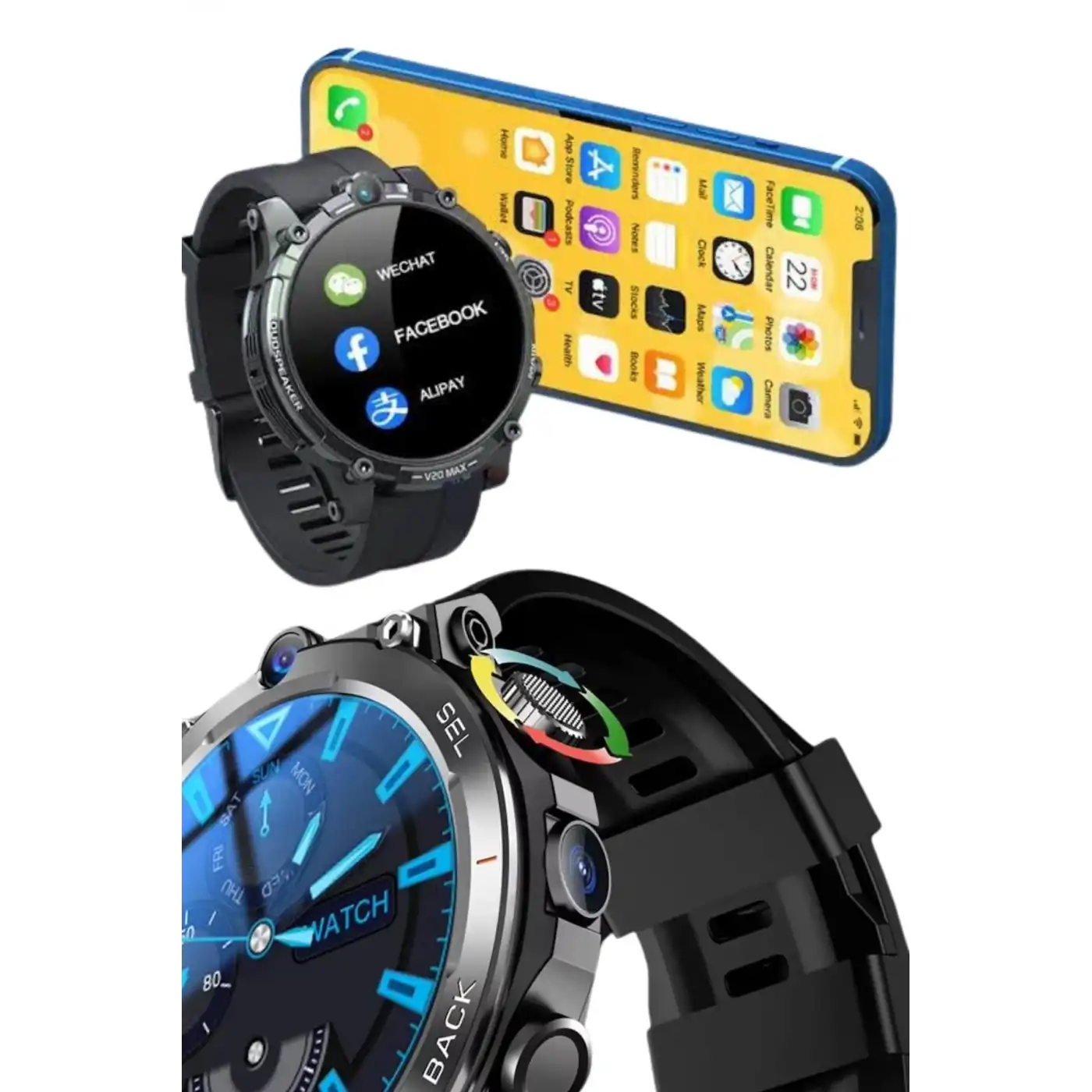 ENTEGRE GPS VE GENİŞ SPOR MODU SEÇENEKLERİYLE AKILLI SAAT
