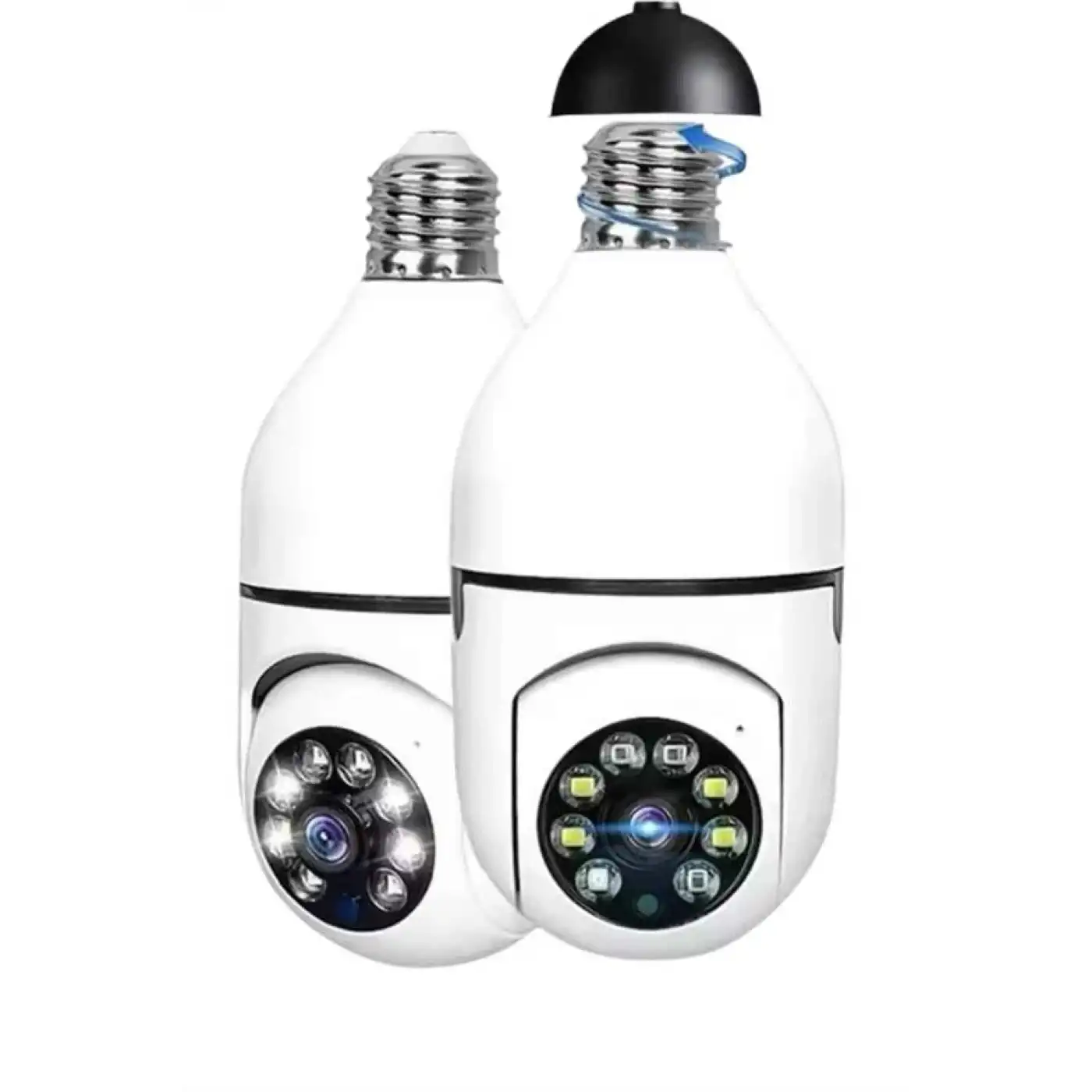 Ev Kamerası Wifi Kamerası Gece Görüşlü Akıllı Ampül Kamera