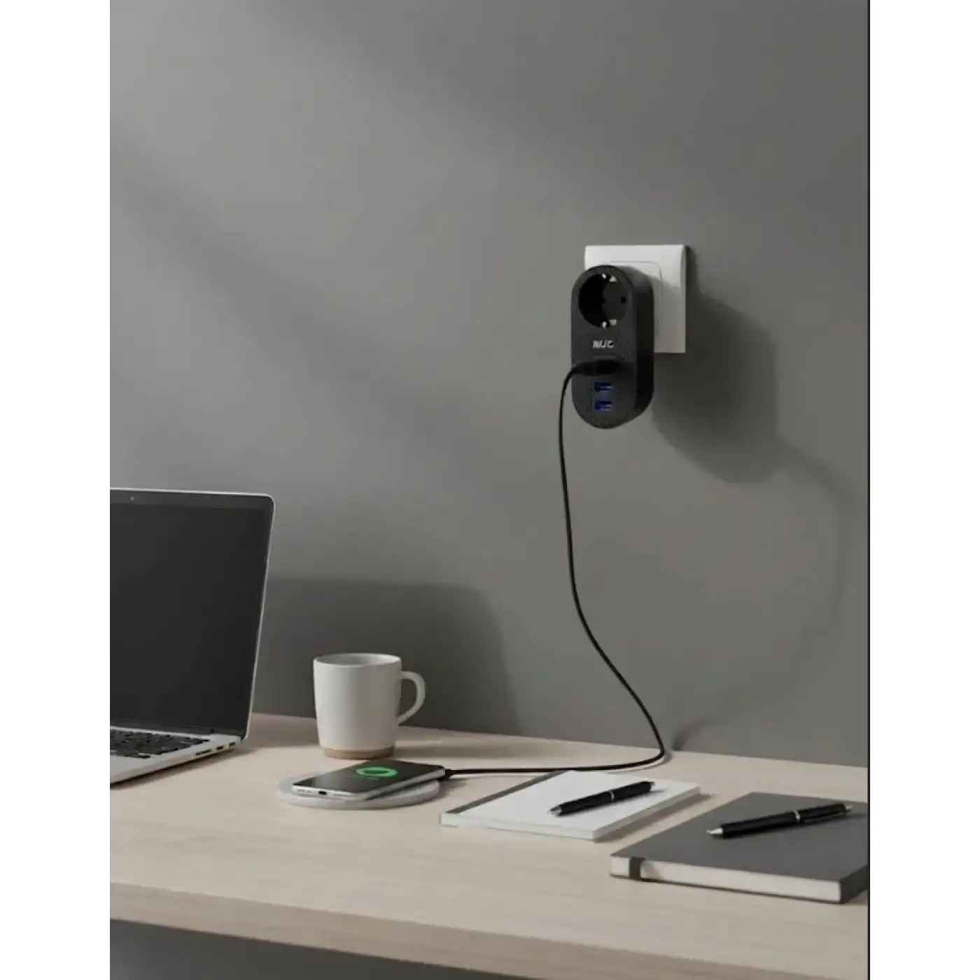 Ftr-07 2xusb 1xtypec Termal Akım Korumalı Isıya Dayanıklı Tekli Priz