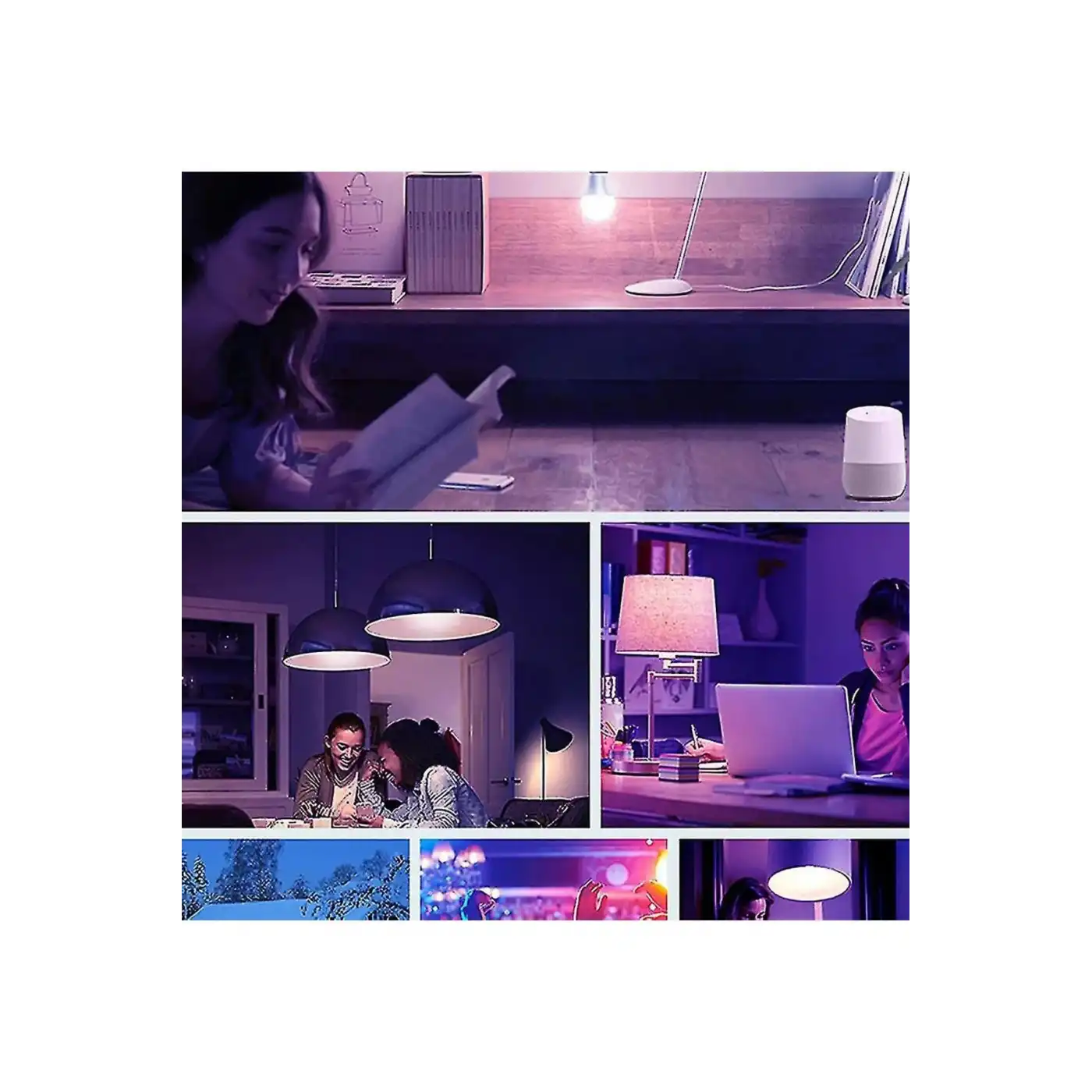 Akıllı Rgb Led Lamba Ampul 9w 50hz 800 Lümen