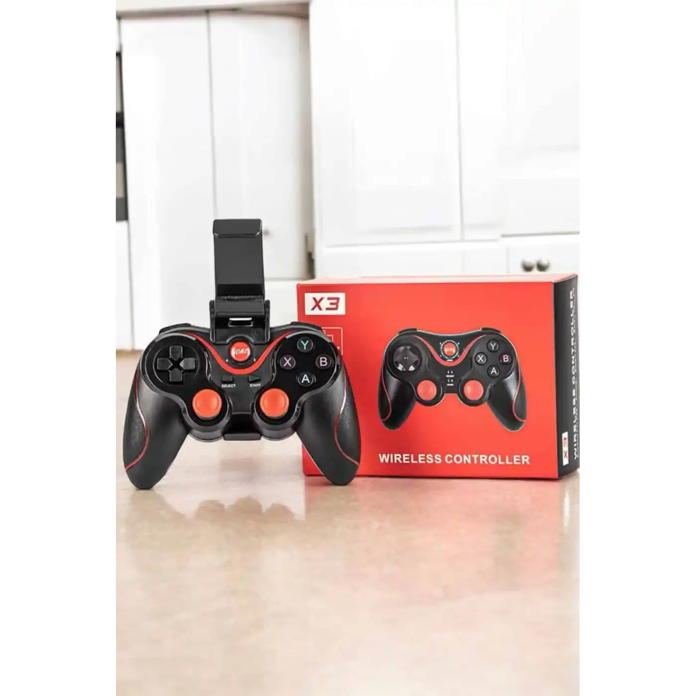 Game Stick Android Uyumlu Gamepad X3 Standlı Oyun Kolu Bluetooth Bağlantılı