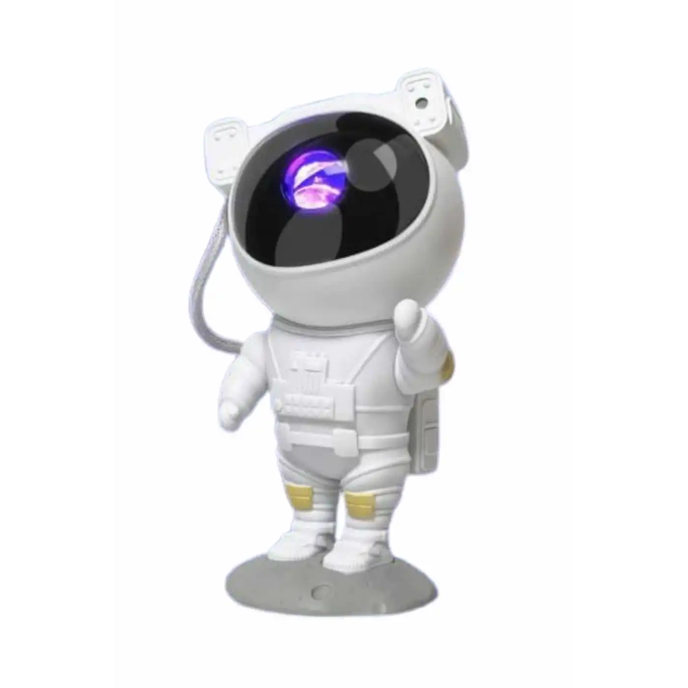 Gece Lambası Astronot Bluetooth Hoparlörlü Galaksi Işık Projektörü