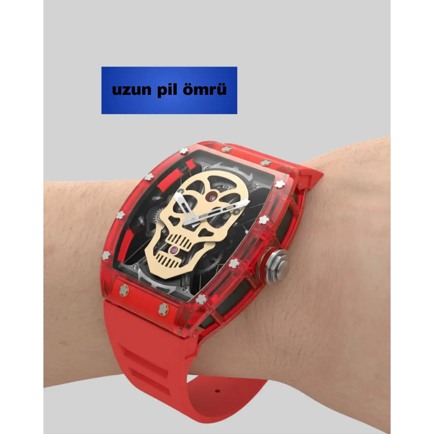 Geniş Ekranlı Akıllı Saat Şık ve Modern Tasarım Yeni Nesil