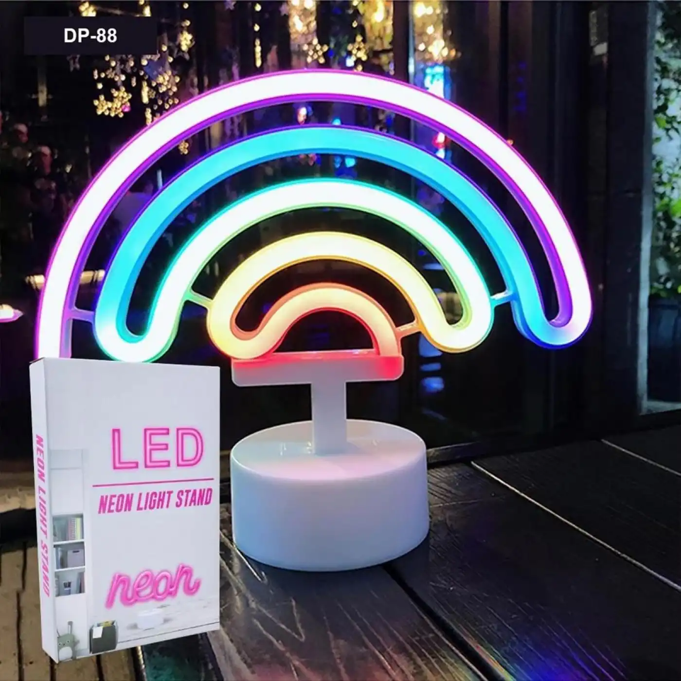 Gökkuşağı Neon Led Lamba