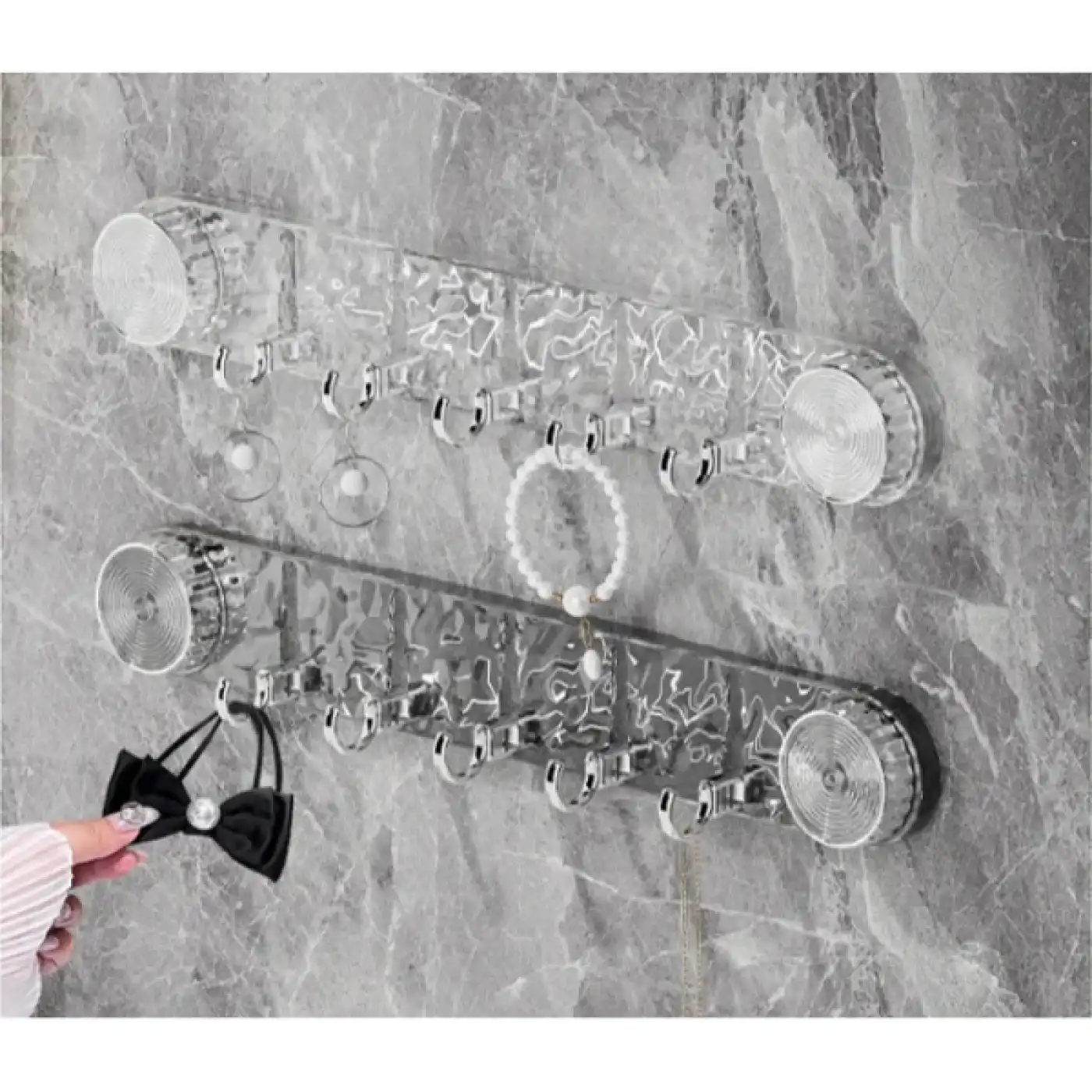 Güçlü Lüks Vantuzlu Askılık