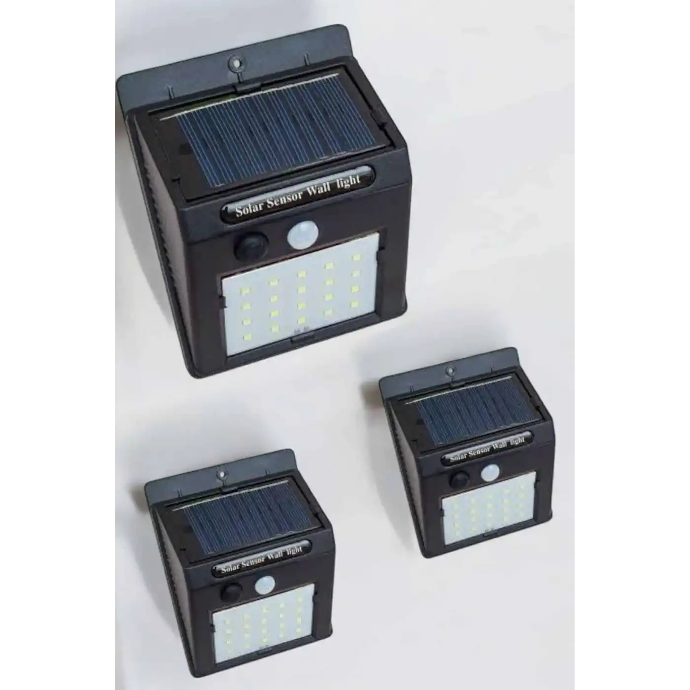 Güneş Enerjili Bahçe Lambası Solar Gece Aydınlatma Sensörlü Lamba