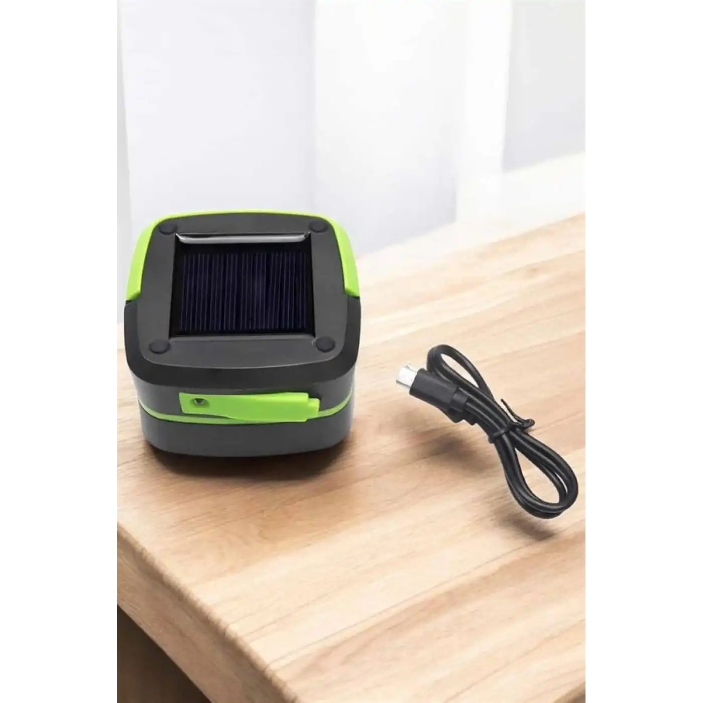 Güneş Enerjili Led Lamba Kamp Lambası Katlanabilir Lamba USB Şarjlı