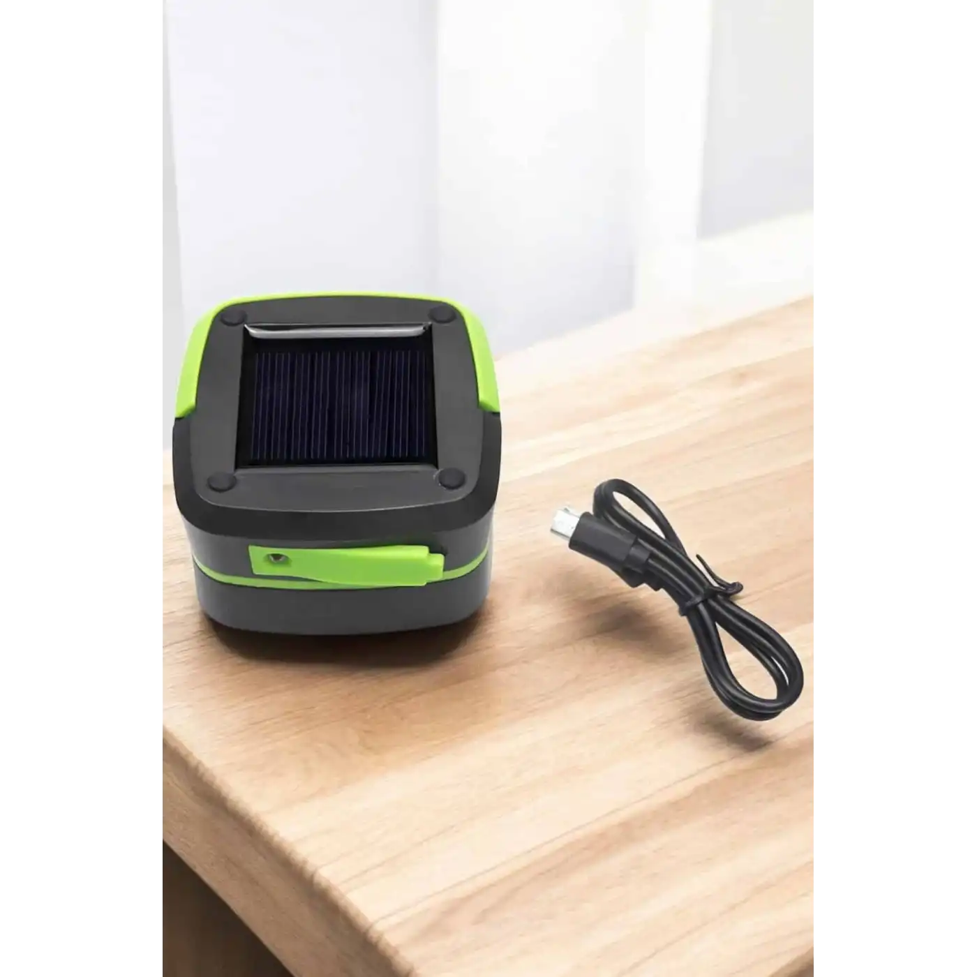 Güneş Enerjili Led Lamba Kamp Lambası Katlanabilir Lamba USB Şarjlı