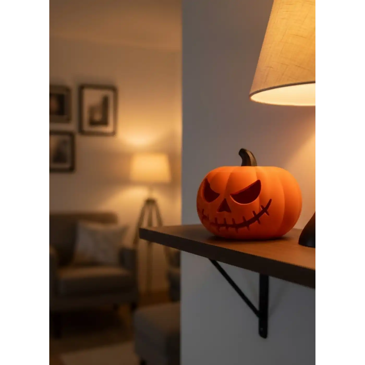 Halloween Balkabağı Dekor 23×15 cm Cadılar Bayramı Biblo Süs Objeleri