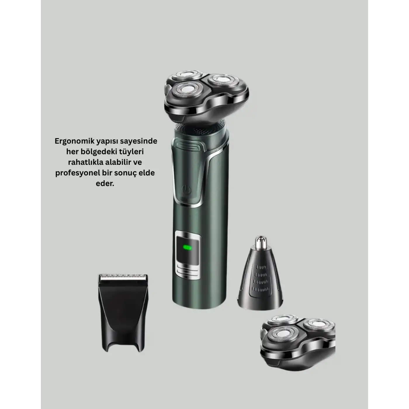 Hareket Halinde Kullanıma Uygun Tıraş Makinesi