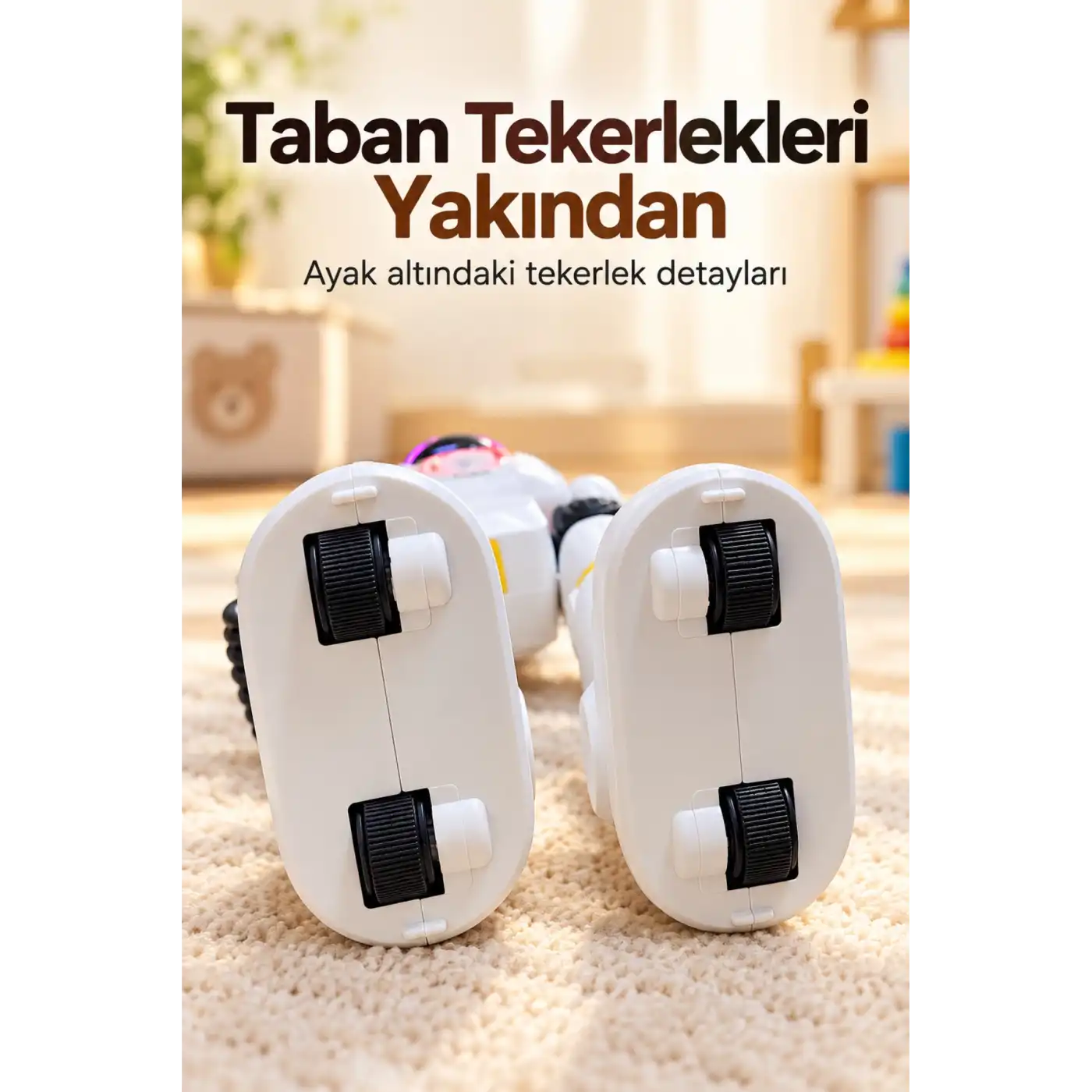 Hareket Sensörlü Robot Oyuncak Elle Yönlendirme Özellikli