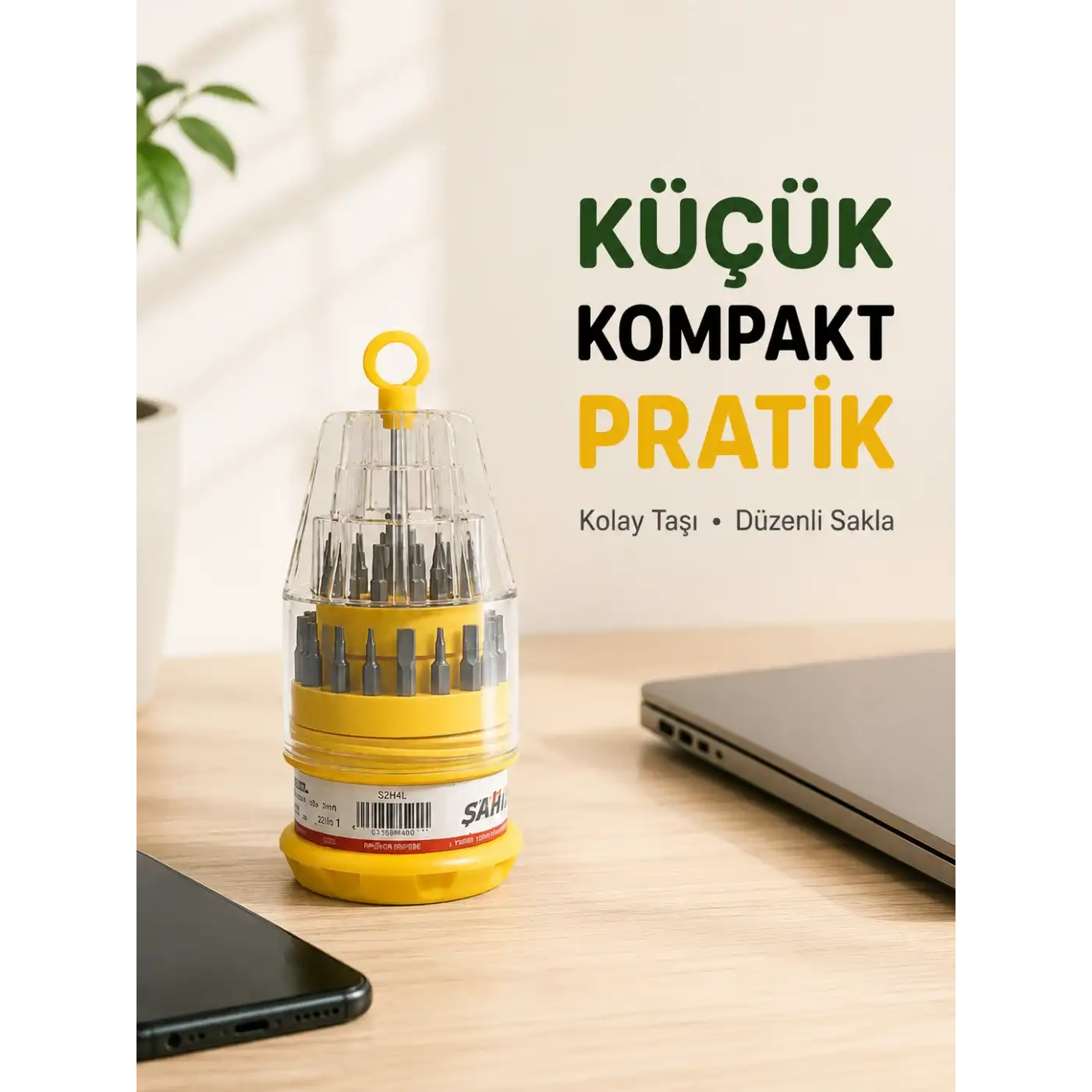 Hassas Tornavida Seti Kaymaz Saplı Elektronik Onarım Seti