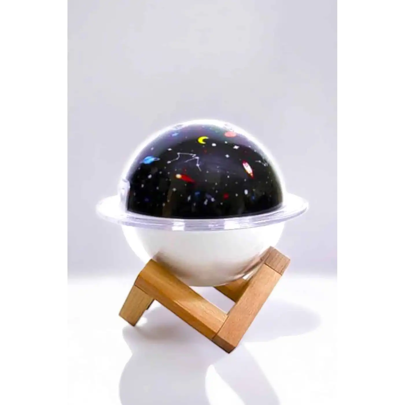 Hava Nemlendirici Masa ve Gece Lambası USB Projeksiyon Aromaterapi