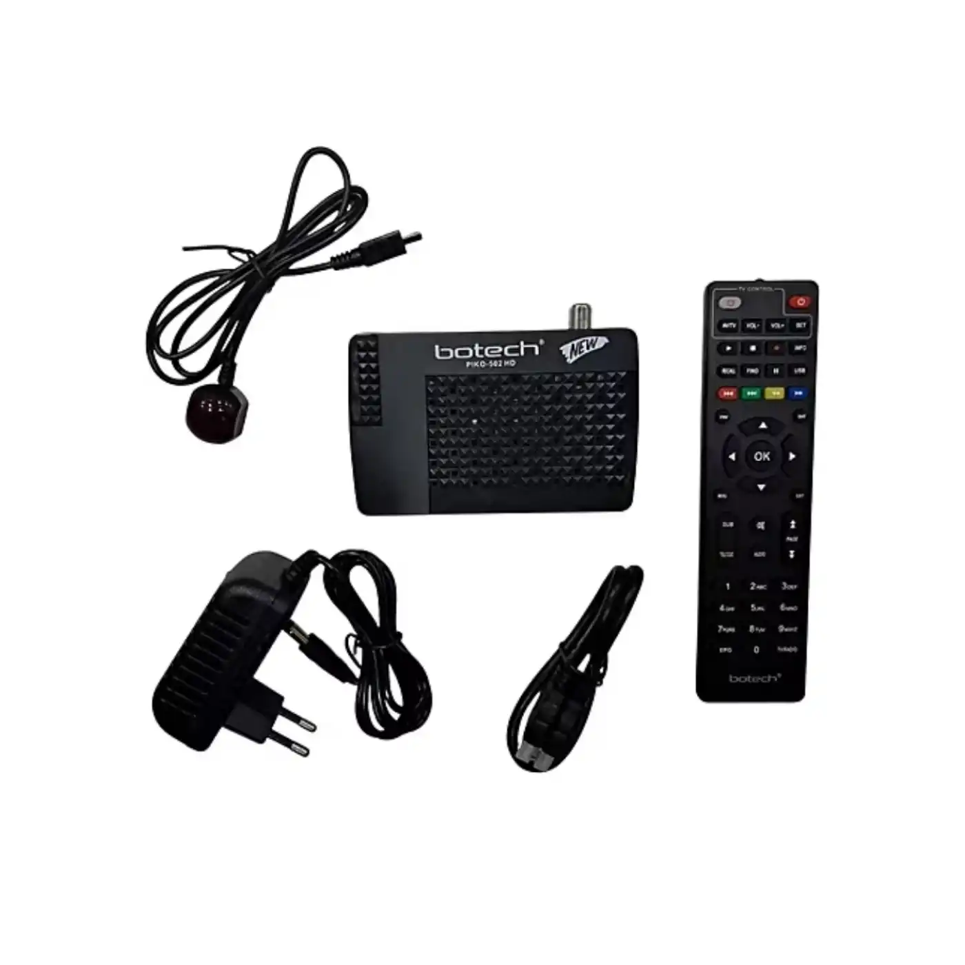 HD Uydu Receiver USB Medya Oynatıcı Özellikli Çok Dilli Menü Destekli