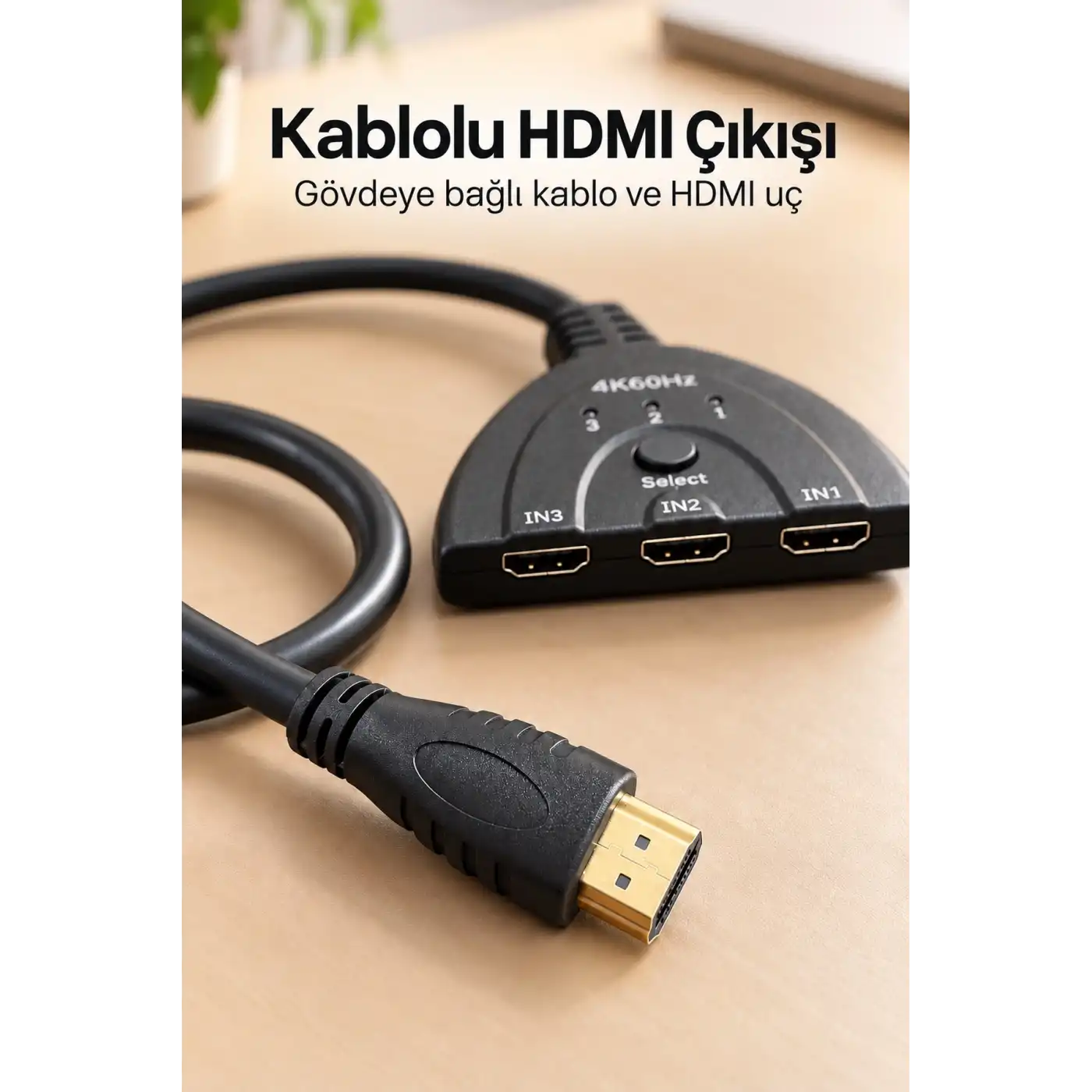 HDMI Switch 2.0 ve 3D Format Destekli