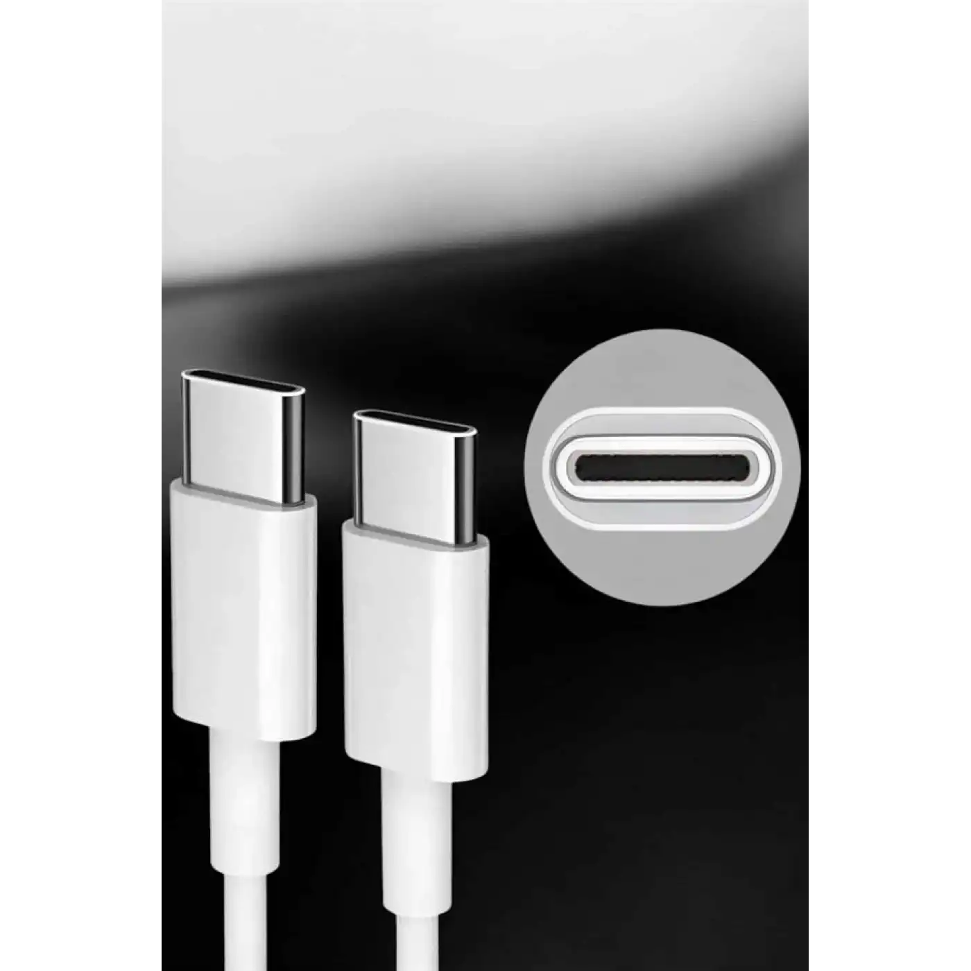 İOS Uyumlu Type-C Girişli Hızlı Şarj 15/15 Pro Max Adaptör ve Kablosu