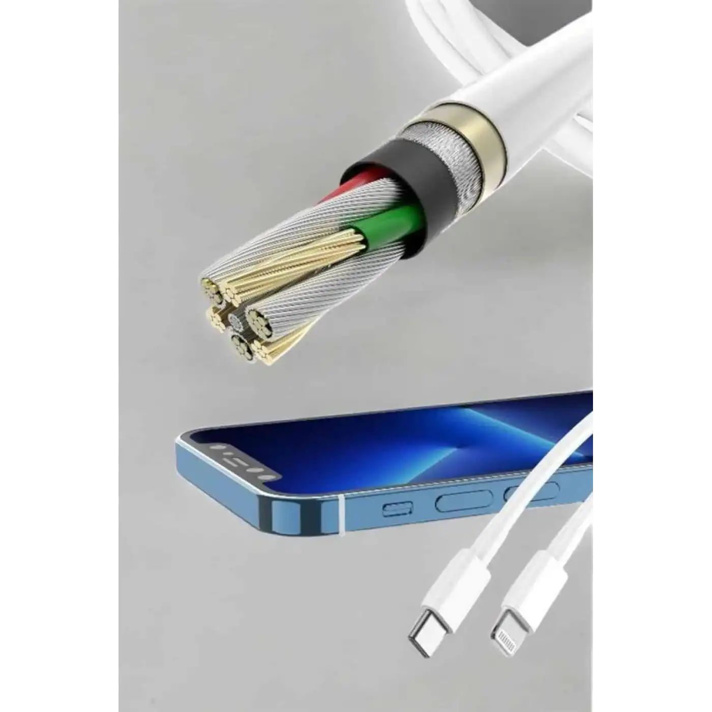 Iphone Tüm Modellerle Uyumlu Hızlı Şarj Kablosu İOS 30W