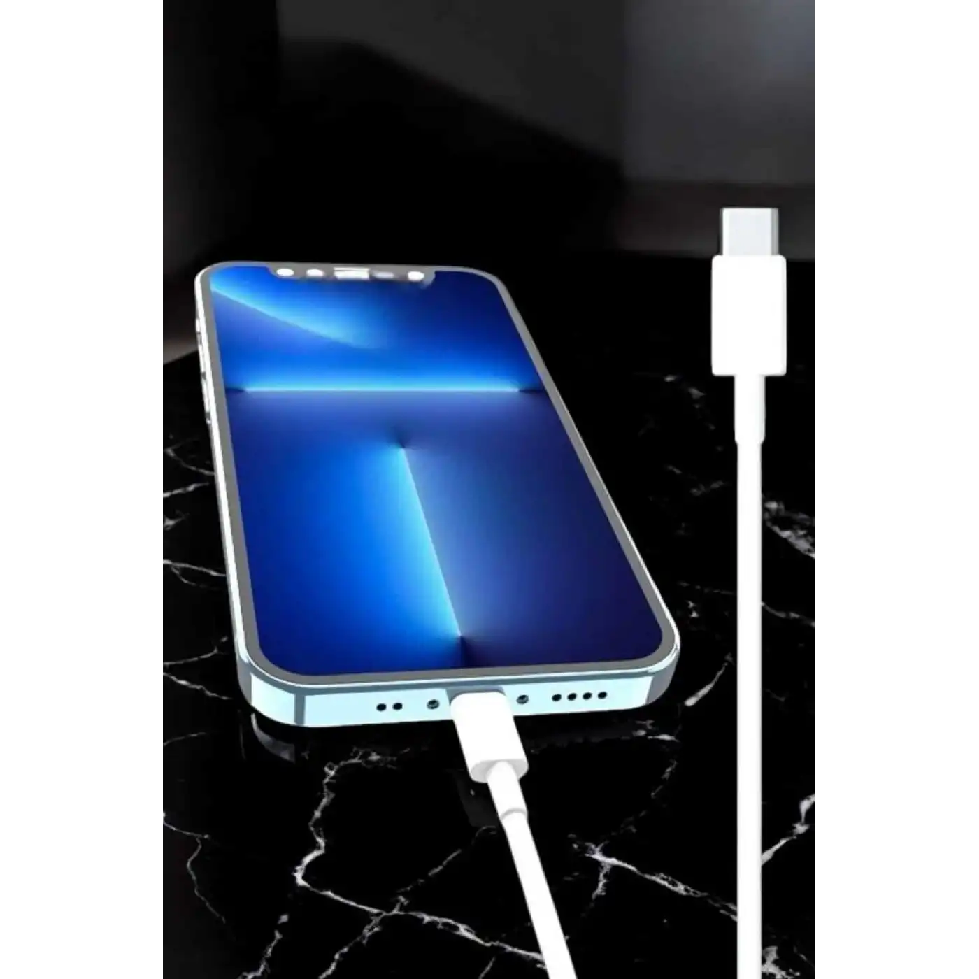 Iphone Uyumlu İOS Uyumlu Lightning Hızlı Şarj Tye C Lightning Şarj Kablosu