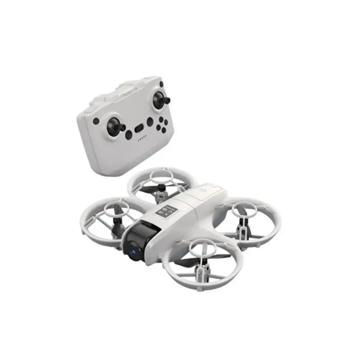 Işıklı Mini Drone Uzun Şarj Süreli ve Yedek Pervane Setli