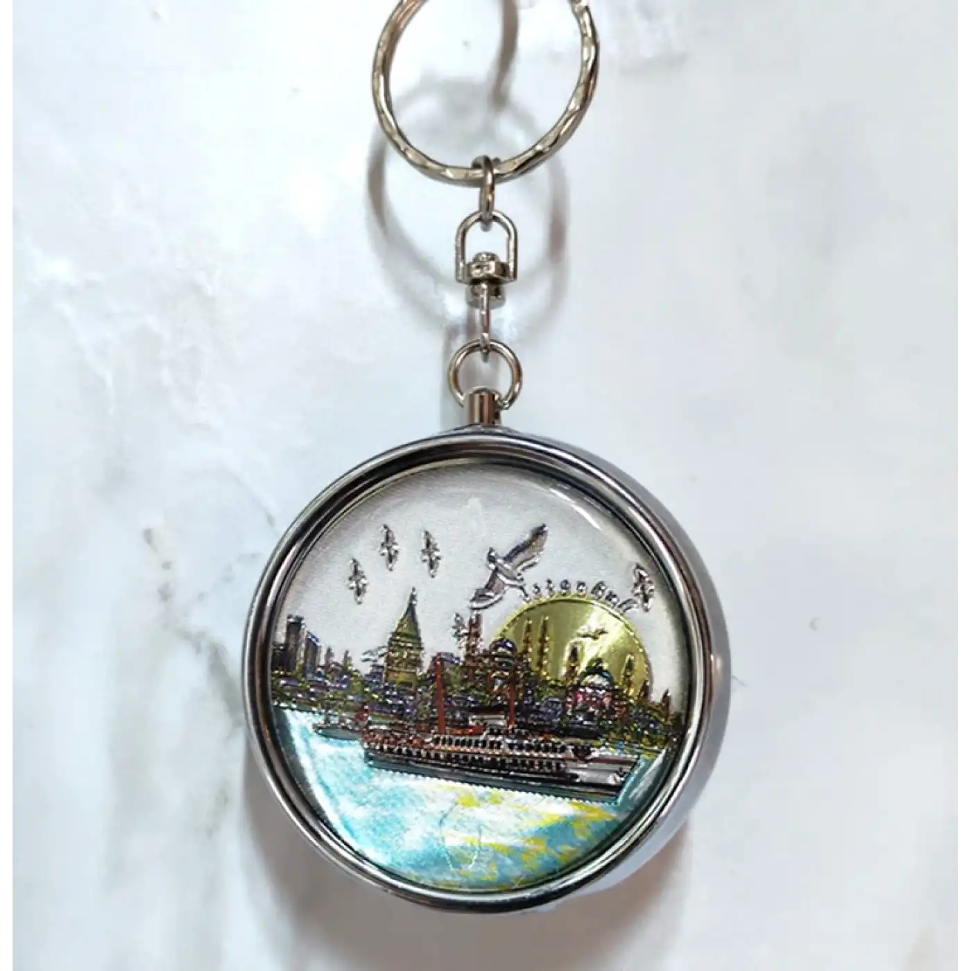 İstanbul Temalı Cep Küllüğü Anahtarlık