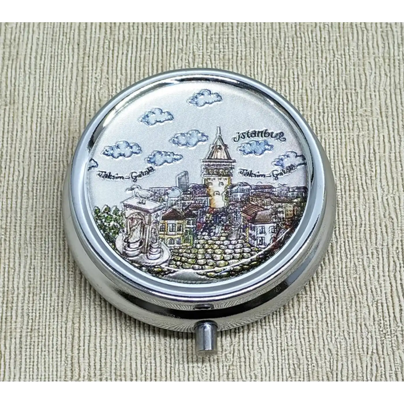 İstanbul Temalı İlaç Kutusu - Model 6