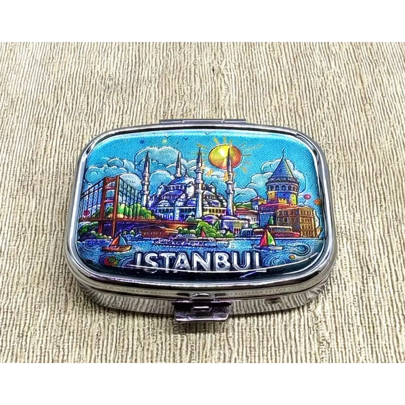 İstanbul Temalı İlaç Kutusu - Model 9