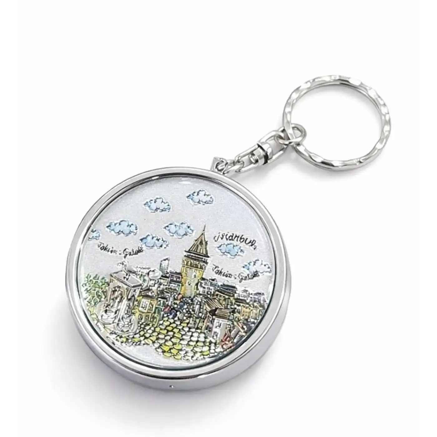 İstanbul Temalı Küllük Anahtarlık Alk4052