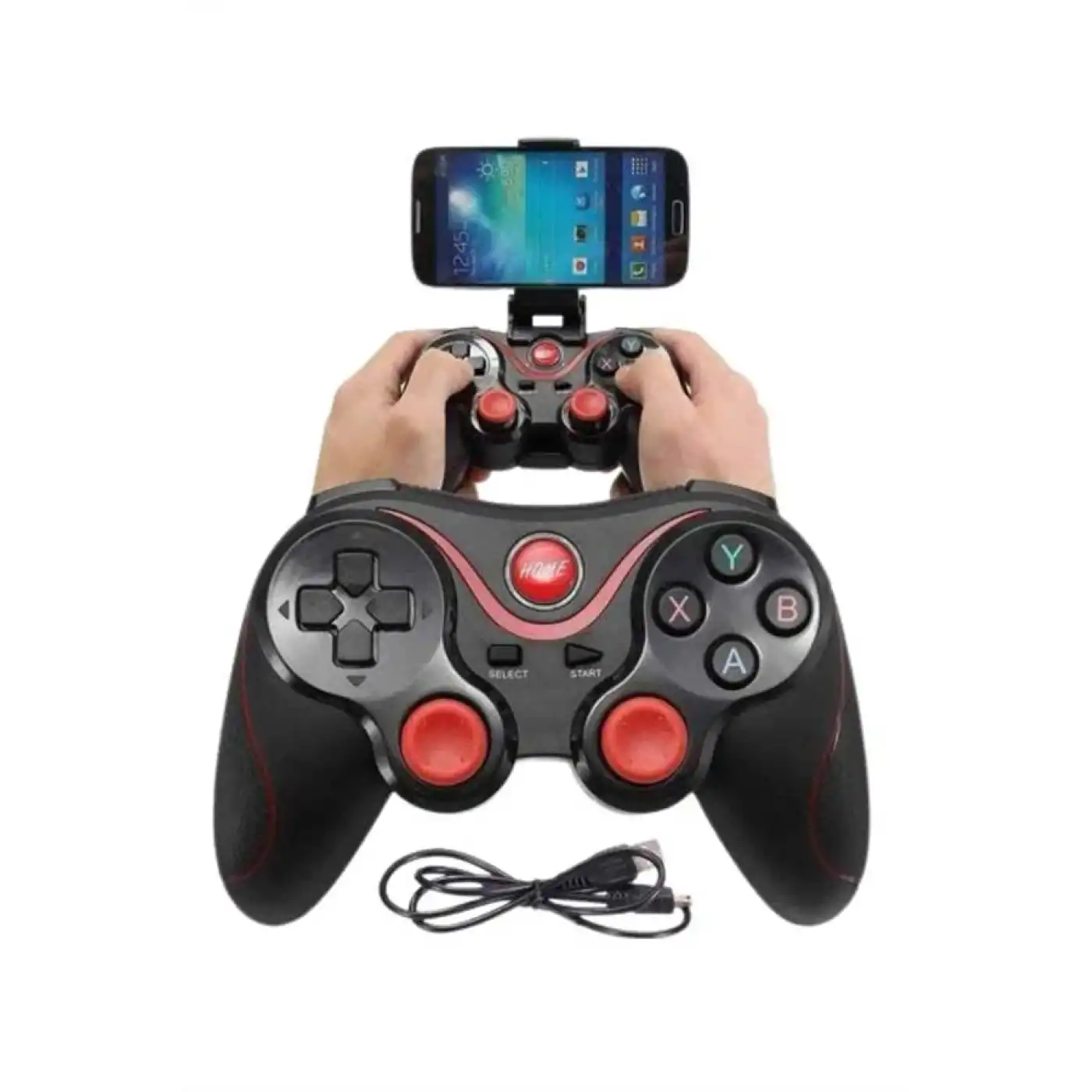 Joystik Gamepad Bluetooth Telefon Tutucu Oyun Kolu Telefon Android Uyumlu
