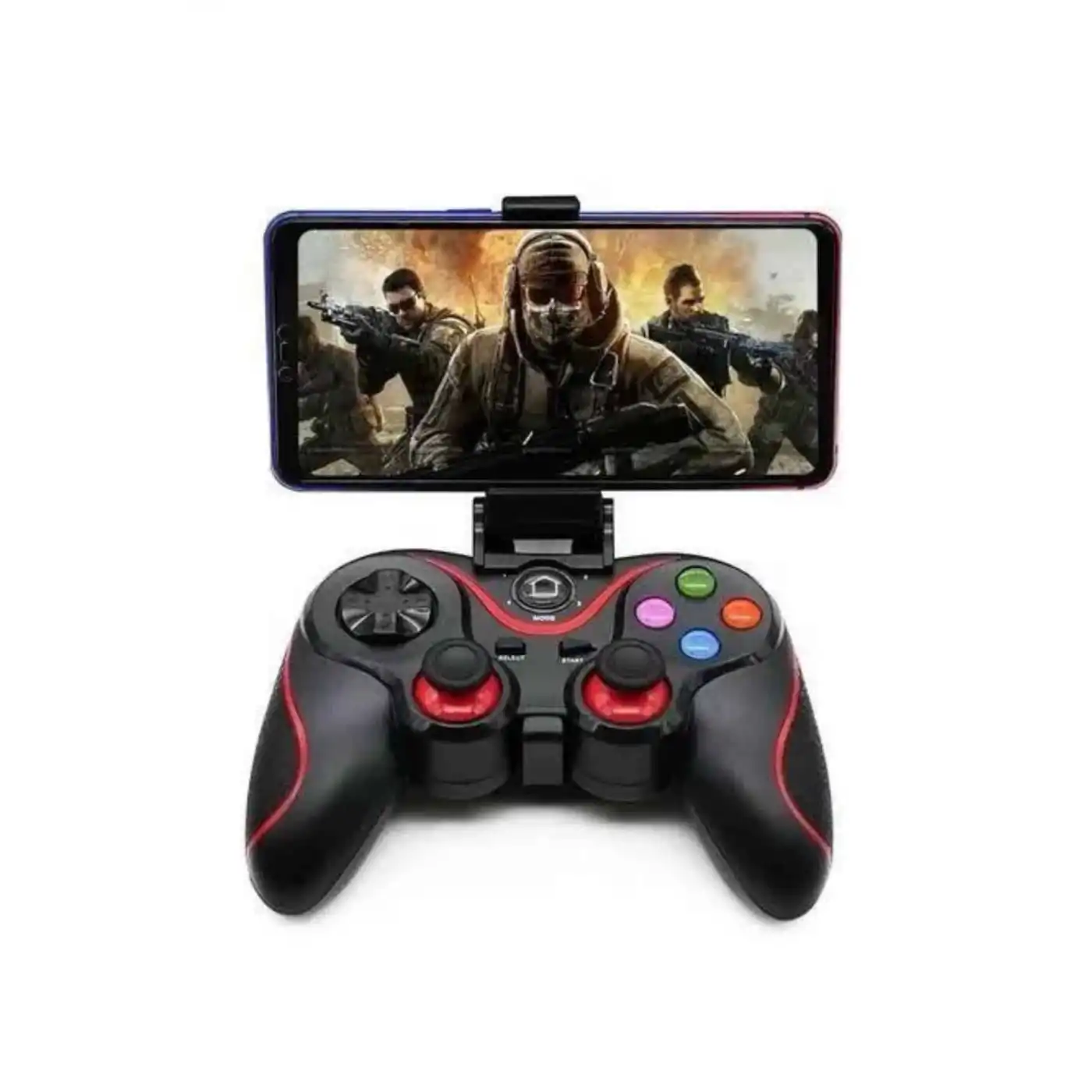 Joystik Gamepad Bluetooth Telefon Tutucu Oyun Kolu Telefon Android Uyumlu