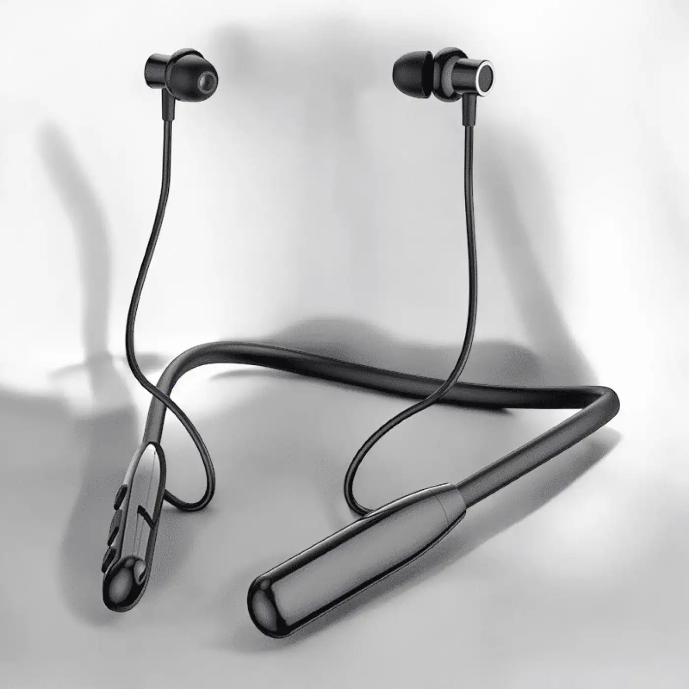 Kablolu Bluetooth Kulaklık Boyun Bantlı ANC Özelliği Yüksek Ses Kaliteli 100 saat