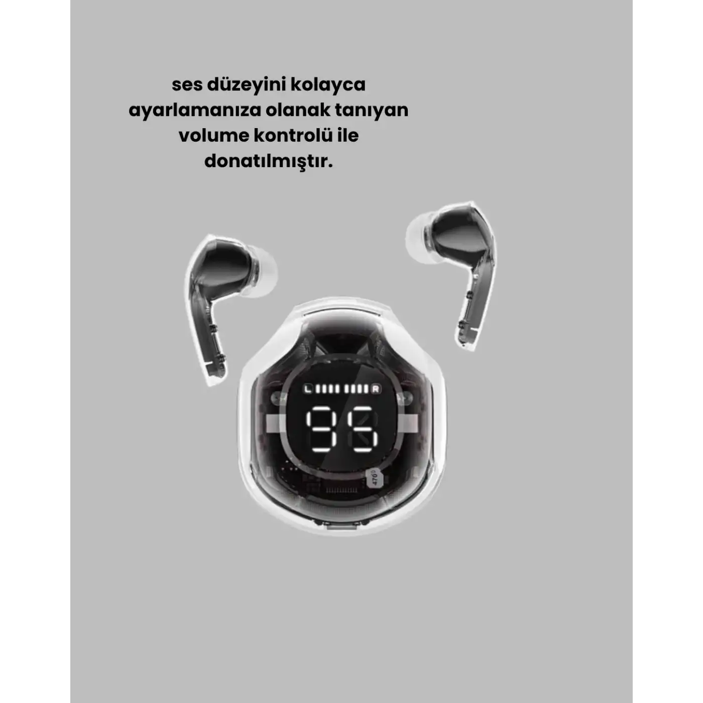 Kablosuz Bluetooth Kulaklık Hifi Ses Kalitesi ve Mikrofonlu