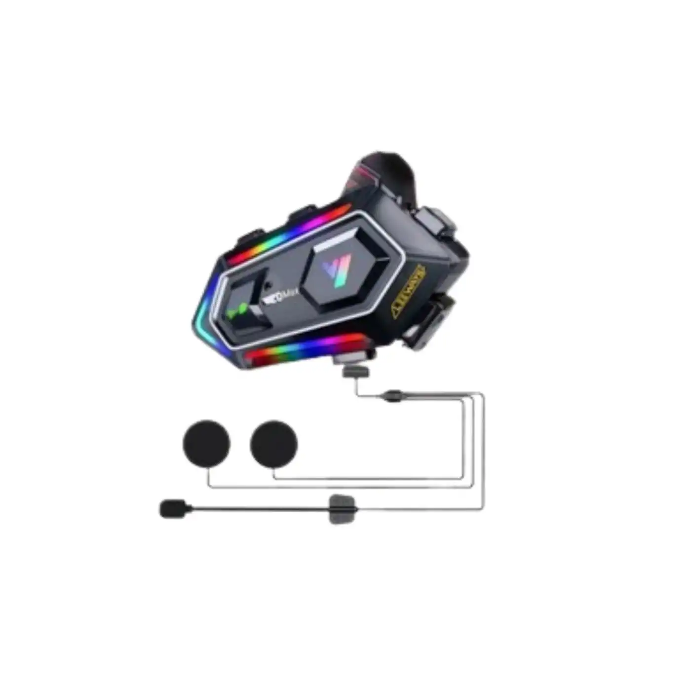 Kablosuz Bluetooth Motosiklet Kask İntercom IPX6 Su Geçirmez