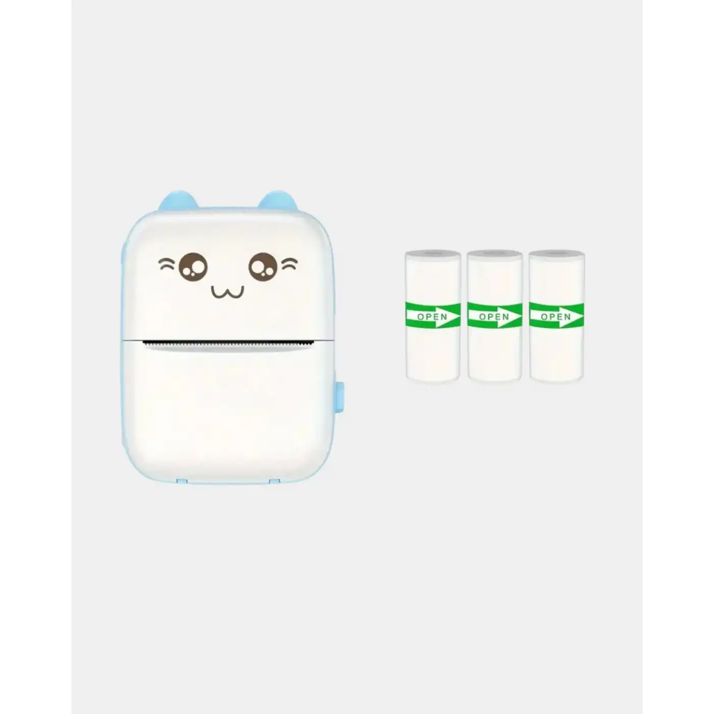 Kablosuz Mini Cep Yazıcısı Bluetooth Destekli 1200mAh Bataryalı