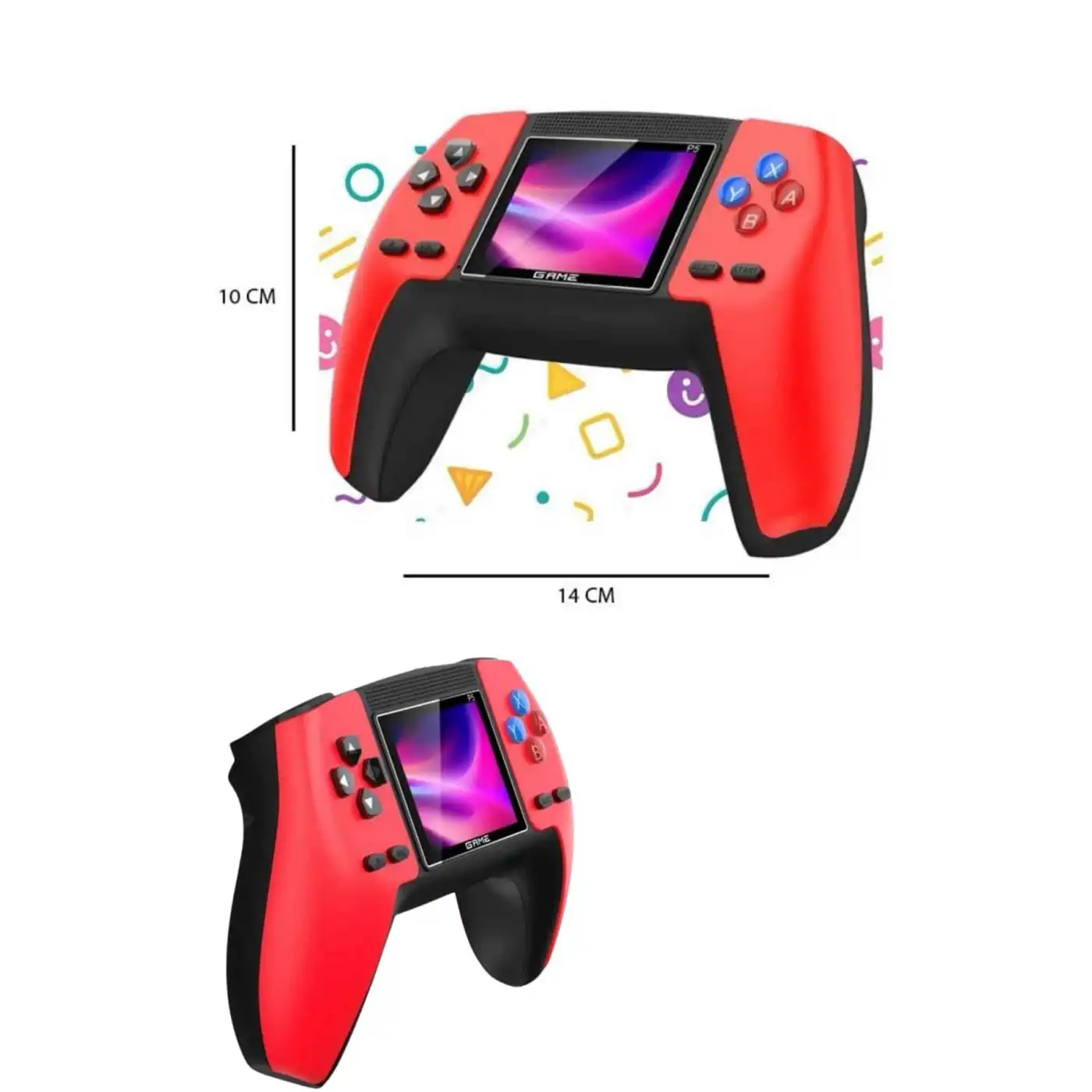 Kablosuz Oyun Konsolu Atari Game Stick Retro Konsol 520 Oyunlu