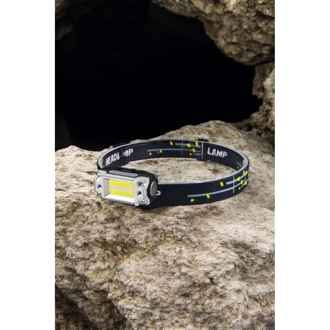 Kafa Lambası El Fenerli Kamp Lambası USB Şarjlı Esnek Lamba