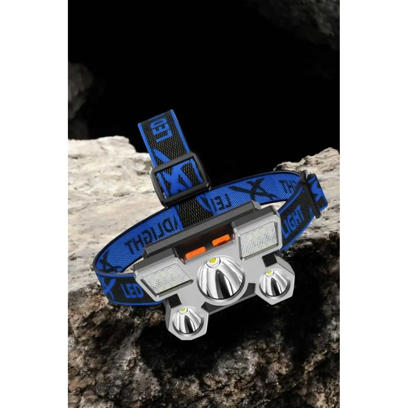 Kafa Lambası Hafif ve Esnek Çift Anahtarlı Far Led Işık