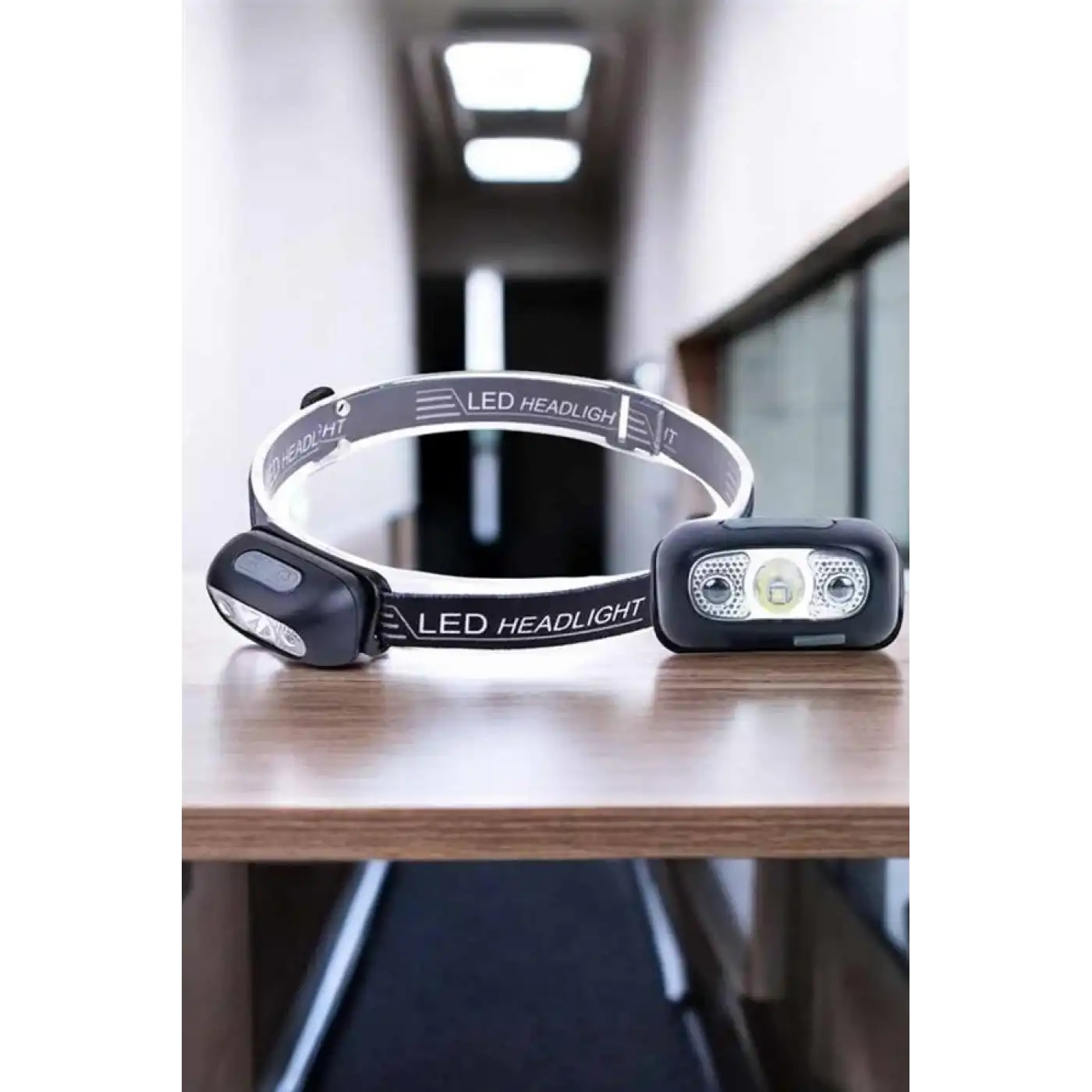 Kafa Lambası Kamp Lambası Led Işık Şarjlı Ayarlanabilir