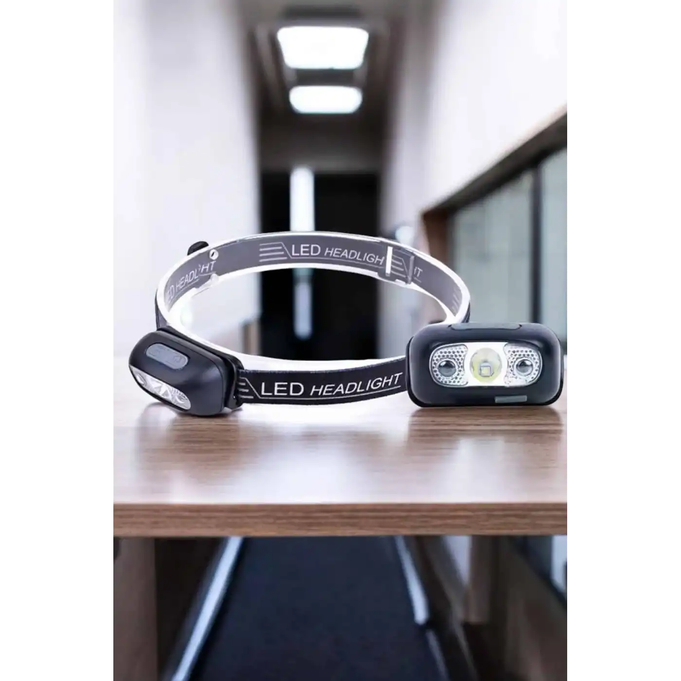 Kafa Lambası Kamp Lambası Led Işık Şarjlı Ayarlanabilir