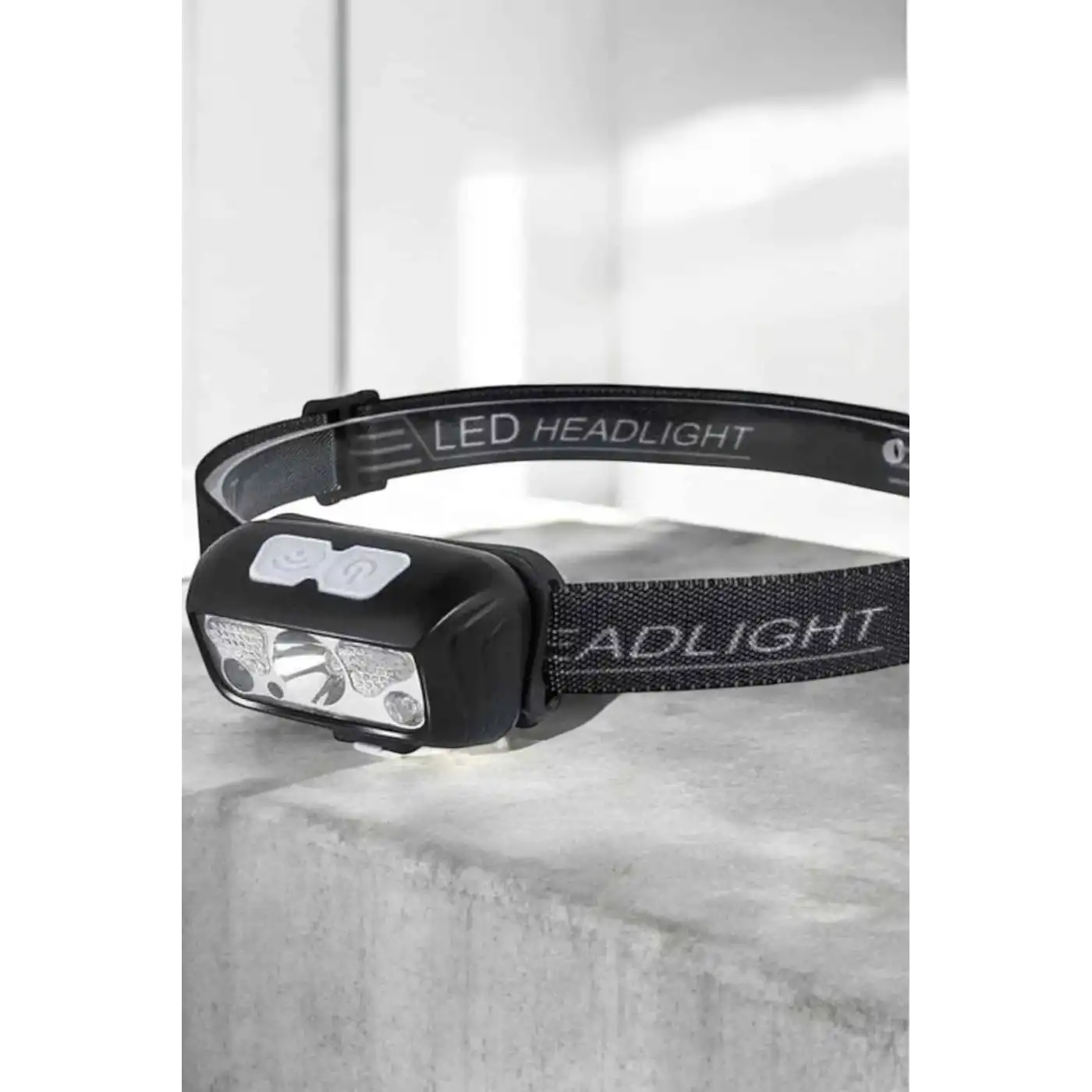 Kafa Lambası Kamp Lambası Sensörlü Şarjlı Ayarlanabilir