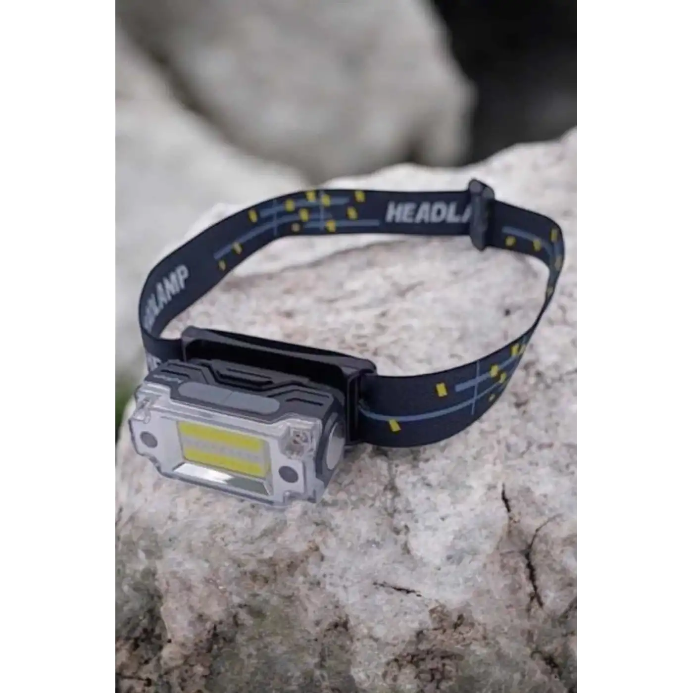 Kafa Lambası Led Fener Pratik Taşınabilir Ayarlanabilir USB Şarjlı