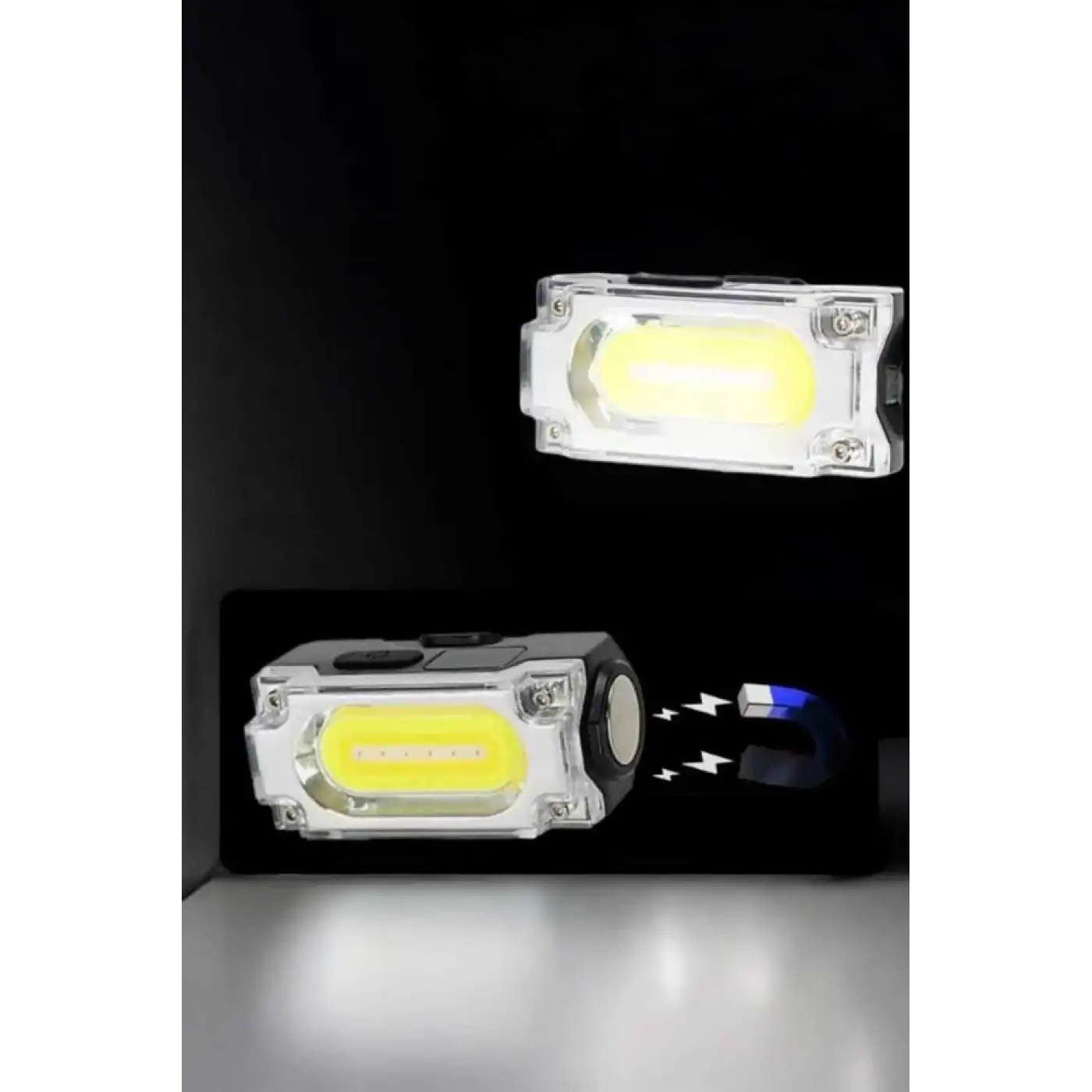 Kafa Lambası Led Fener Pratik Taşınabilir Ayarlanabilir USB Şarjlı