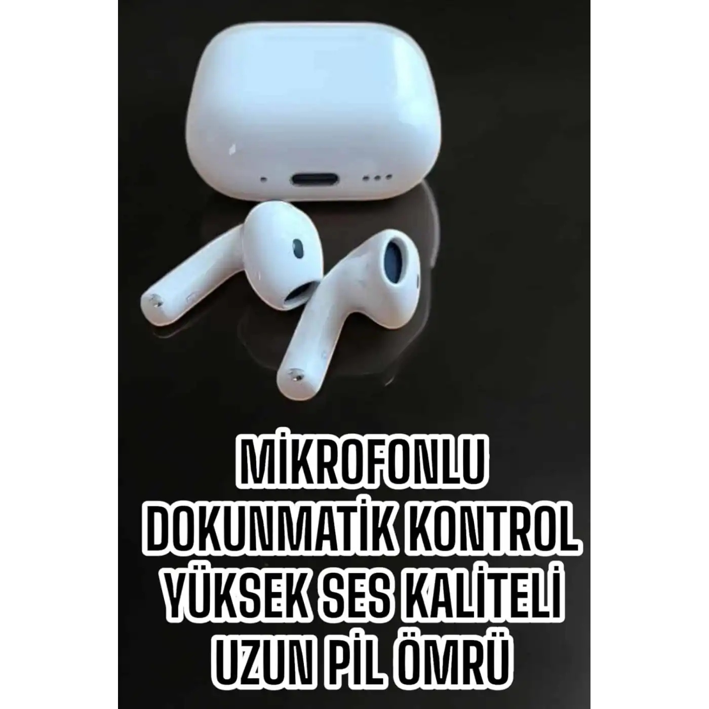 Kaliteli Ucuz İOS ve Android Uyumlu TWS Bluetooth Kulaklık ANC Özelliği