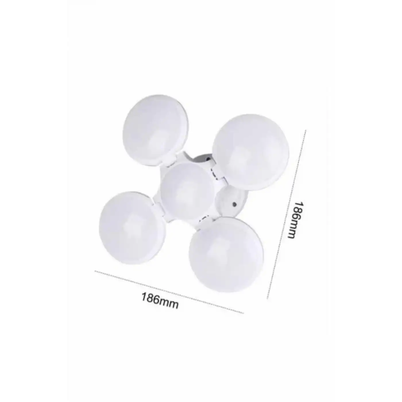 Kamp Lambası Güneş Enerjili Solar 5 Kanatlı Katlanır Lamba Karavan